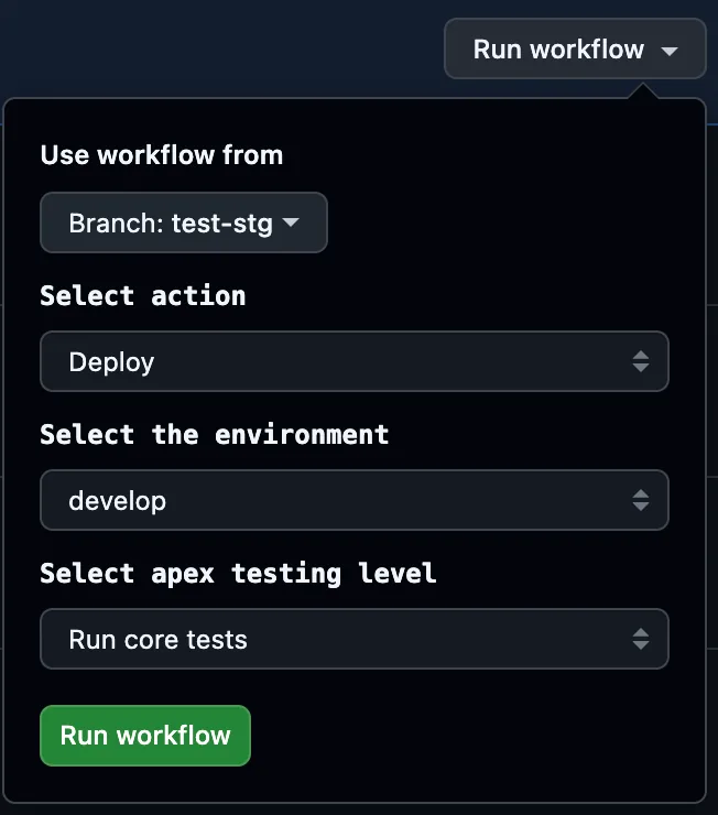 GitHub Actions Trigger